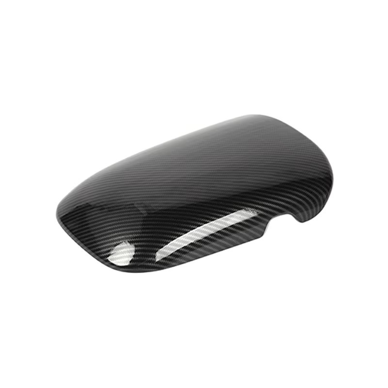 SHINEKA Carbon Faser Dekoration für Ford Mustang ab 2015 Mittelkonsole Armlehne Box Panel Abdeckung in Schwarz - Bild 7