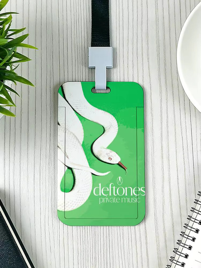 D-Deftones Schlüsselband mit Ausweishalter und Kunststoffgehäuse für Mitarbeiterausweise im Büro - Bild 6