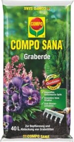 COMPO Graberde SANA mit Grünkompost und Hochmoortorf, 40 l - Bild 1