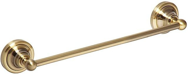 Handtuchhalter Brillantbad BETRO BRONZE aus Messing in Bronze, B/T/H: 36,5 x 6,5 x 6,5 cm - Bild 1
