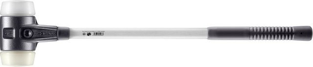Halder Simplex Vorschlaghammer mit Nylonkopf und Fiberglasstiel, Durchmesser: 80 mm - Bild 2