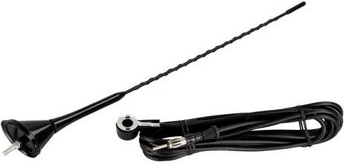ACV 151000-12 Autoradio-Universal-Antenne in Schwarz - Bild 1