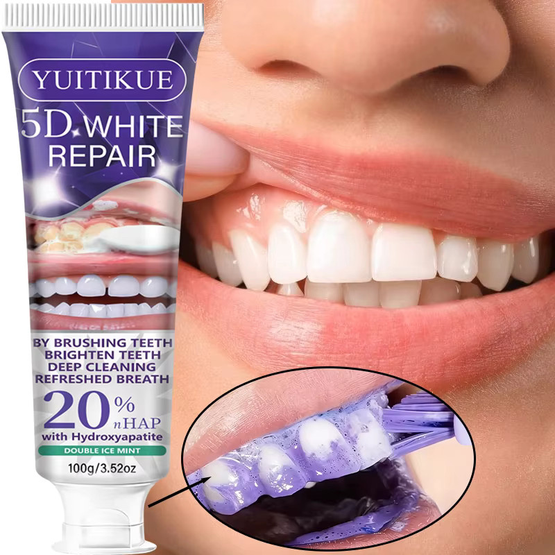 YUITIKUE 5D Weiße Reparatur-Zahnpasta, 100g - Bild 2