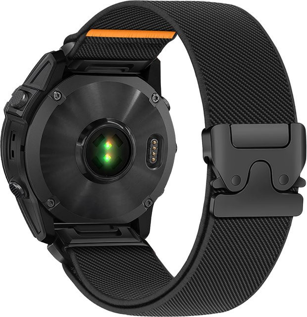 Quick Fit Uhrenarmband Nylon, Schwarz, Unisex - Bild 1