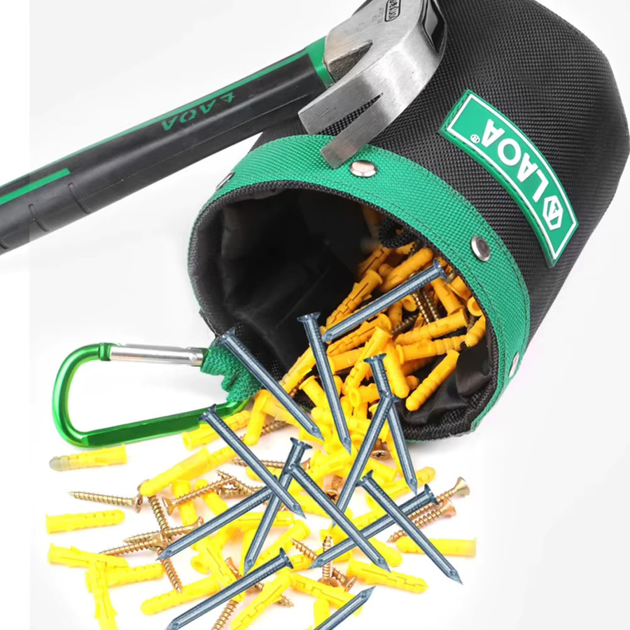 LAOA Multifunktionale Werkzeugtasche aus Edelstahl für Schrauben und Nägel zur sicheren Lagerung und Reparatur - Bild 2