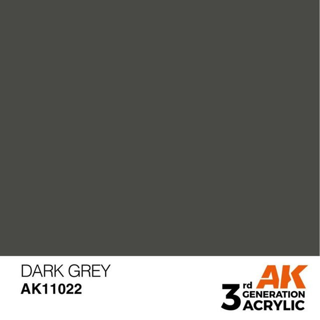 AK Interactive Dark Grey, Grau, 17ml - Bild 1