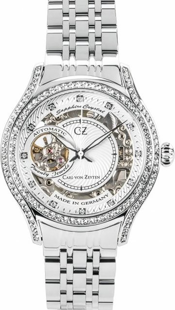 Carl von Zeyten Damenuhr Automatik, Edelstahl, Roségold, 38 mm, 5 ATM - Bild 1
