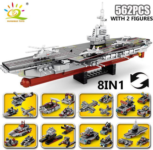 LEGO Militärschiff Bausteine, 562 Teile, ab 6 Jahren - Bild 1