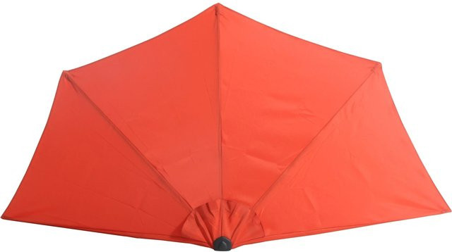 MWH Ersatzspannstoff für Gartenschirm aus Polyester, Farbe: Terracotta/Orange, B x T: 360 x 270 cm - Bild 1
