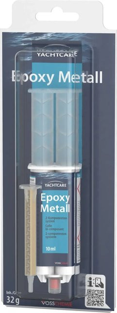 Yachtcare Epoxy Steelbond Haftstahl, lösungsmittelfrei, Weiß, 125 g - Bild 1