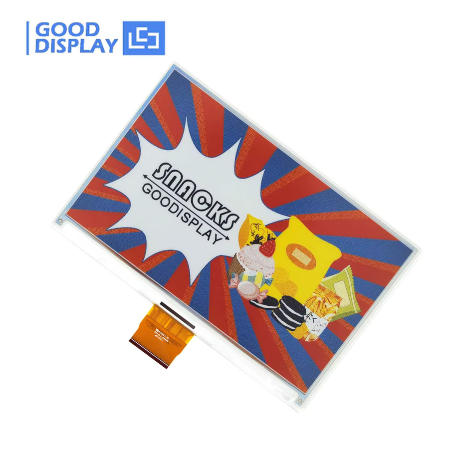 GooDisplay 7,3 Zoll Farb-E-Ink-Display E6 mit hoher Sättigung, ePaper-Displaymodul 800x480, GDEP073E01 - Bild 2