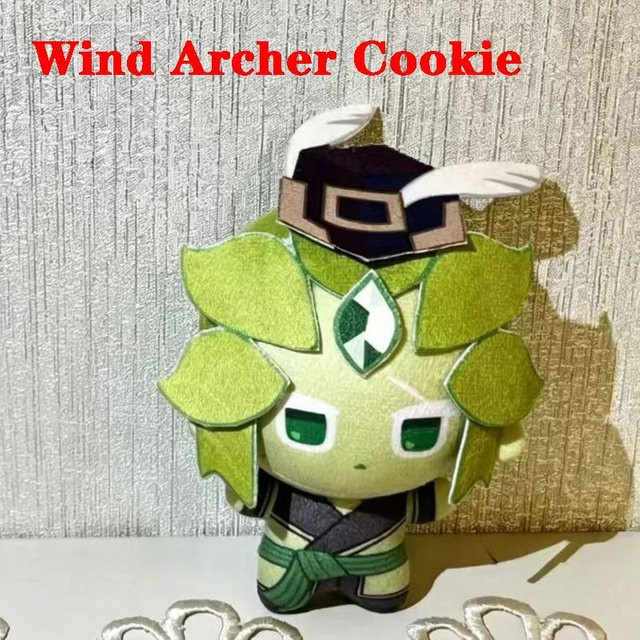 Yiran toy Cookie Run Kingdom Windschützen-Keks, Plüschtier, 10cm, ab 18 Jahre - Bild 1