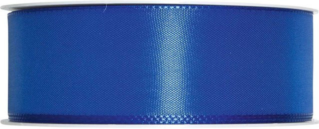 Halbach Taftband aus Polyester, Blau, Breite: 40 mm, Länge: 5 m - Bild 1