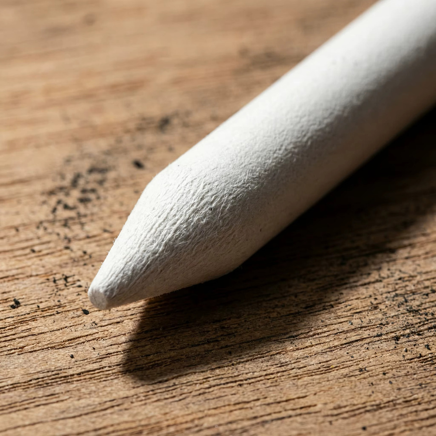 Marie's Papier-Wischstift-Set, 3-teilig, weißes Malzubehör für Kunst und Skizzen - Bild 5