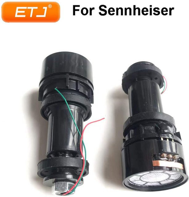 2 Stück professionelle Ersatzkapseln für Sennheiser Mikrofone EW100G3 EW100G2 e945 e935 Kartuschenkern-Zubehör in Schwarz - Bild 1