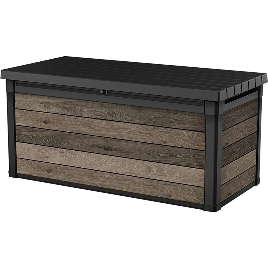 Keter Signature Aufbewahrungsbox aus Kunststoff in Braun mit 570 l Volumen - Bild 2