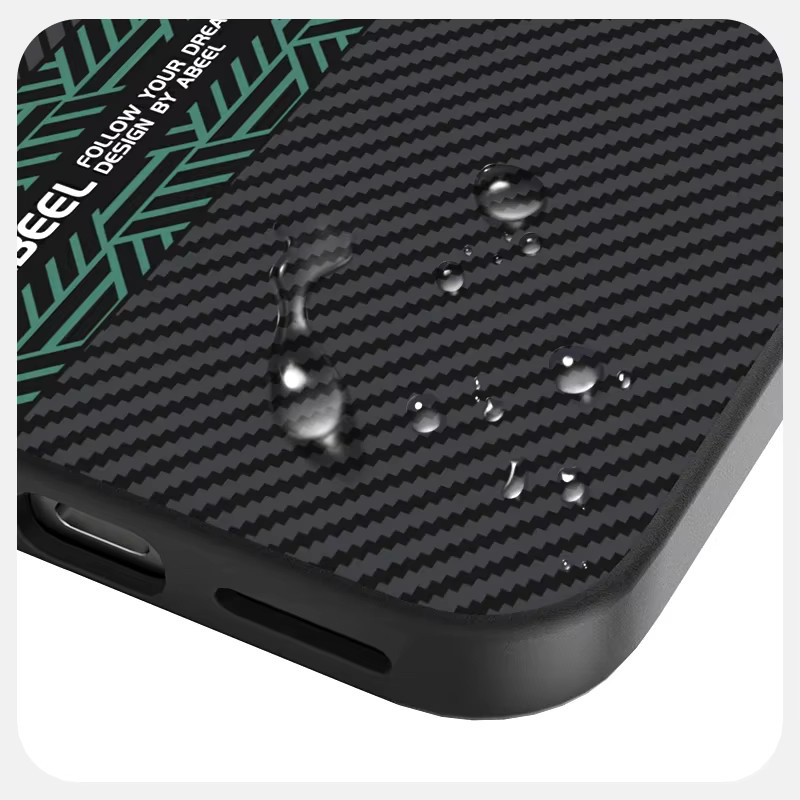 Magnetische Kohlefaser-Ladehülle für Google Pixel 10 und 9 Pro XL in Schwarz mit Metalllinse und Anti-Drop-Schutz - Bild 3