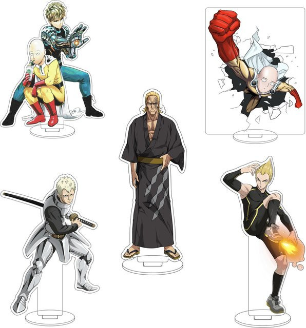 Bandai One-Punch Man Acryl-Figurenständer, Bunt / Mehrfarbig - Bild 1