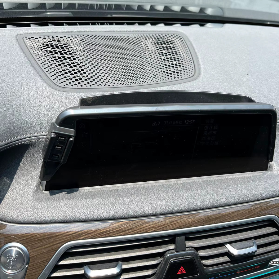 Magnetische kabellose Autotelefon-Halterung für BMW 7er G11 G12 in Schwarz - Bild 2