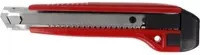 Westcott Premium Cuttermesser mit 18 mm Abbrechklinge aus Carbonstahl in Rot und Schwarz - Bild 1