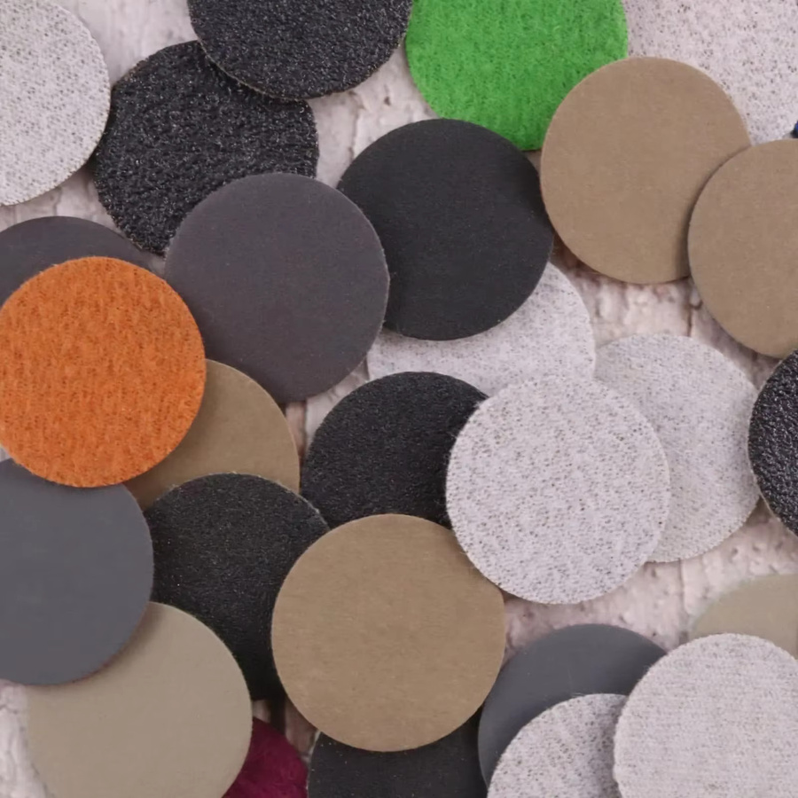 VIBRATITE Nass- und Trockenschleifpapier Set mit Klettverschluss und Stützteller, 126 Stück, Körnung 60–10.000, Breite: 2,5 cm, zum Polieren von Holz und Metall - Bild 3