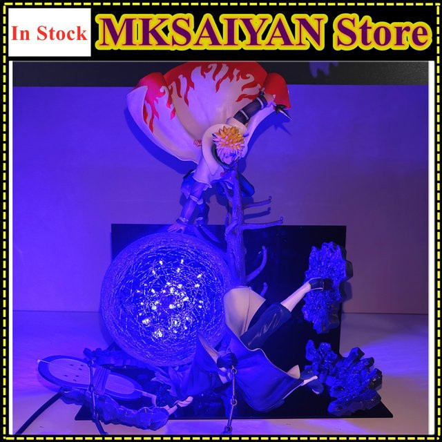 Bandai Naruto Shippuden Minato Namikaze VS Uchiha Obito Action Figur, PVC Modell - Bild 1