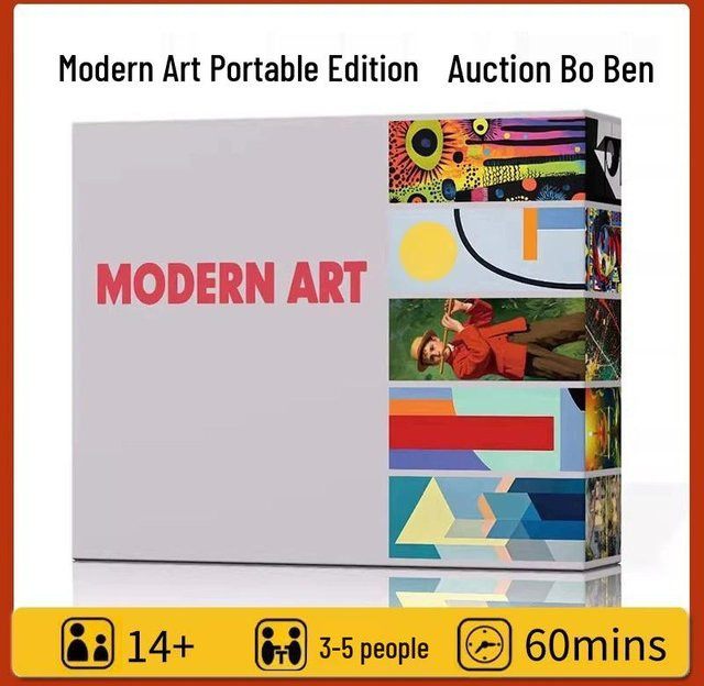 Pickerr Moderne Kunst, Strategiespiel, Partyspiel, 3-5 Spieler, ab 14 Jahre - Bild 1