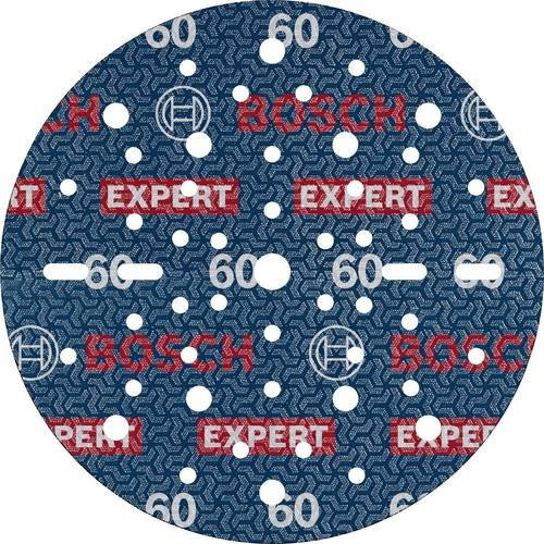Bosch Expert O780 Folienschleifscheibe für Exzenterschleifer, Durchmesser: 150 mm, Körnung: 60, Farbe: Blau, 50 Stück - Bild 1