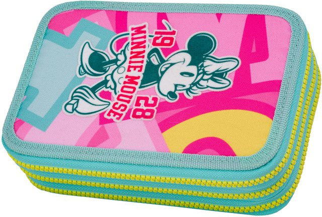 McNeill CoolPack Etui 3-Zip Disney Minnie Mouse in Pink und Multicolour - Bild 1