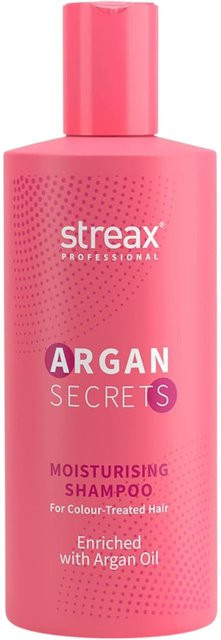 Streax Professional Argan Secrets Colour Protect Shampoo, 300 ml, Coloriertes Haar - Bild 1