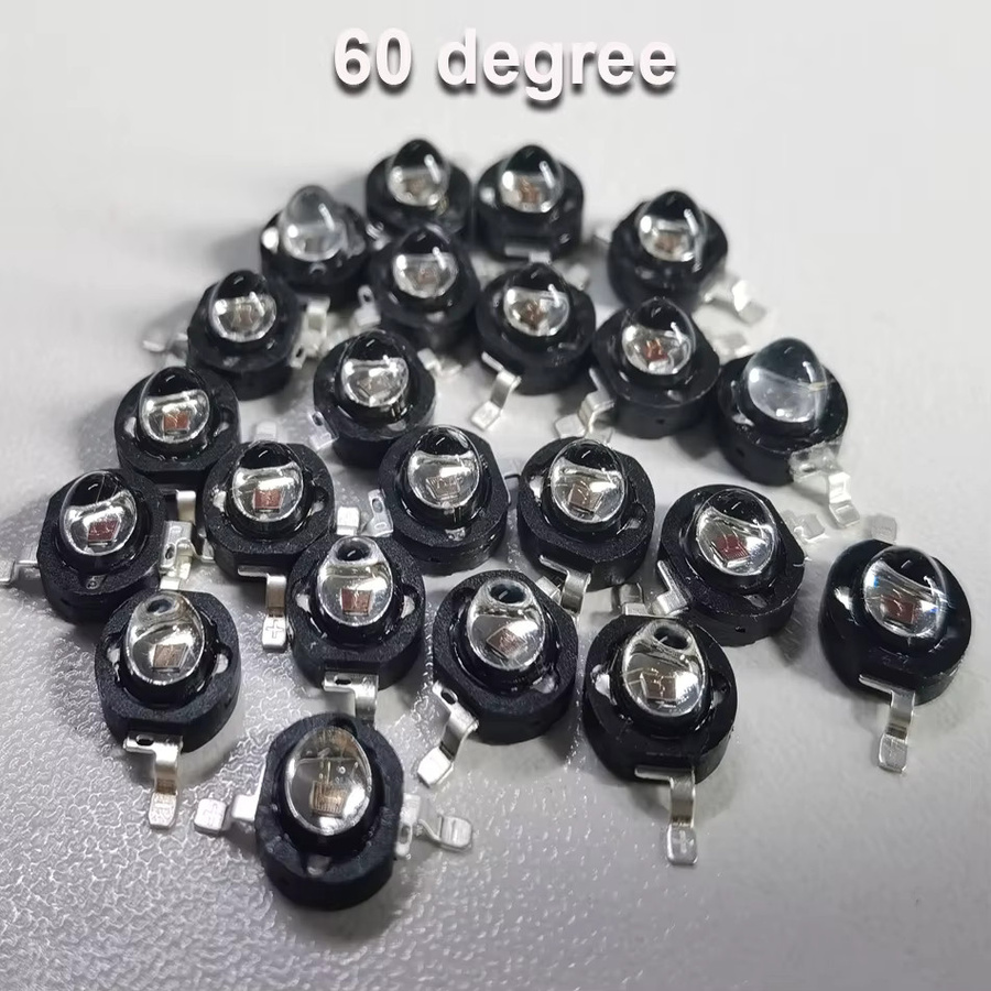 TiaoChongYi Infrarot LED 3W High Power IR Leuchtdiode für CCTV Nachtsicht in Schwarz - Bild 3