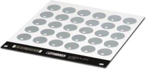 Phoenix Contact LS-WMTB-AL (D25) Beschriftungsschild aus Aluminium in Silber, 150 Markierer, Montage mit Kabelbindern - Bild 1