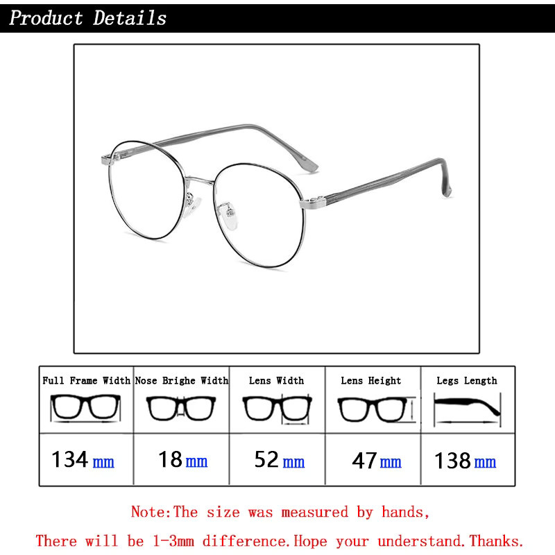 HOZLO 2 in 1 Sonnenbrille Set, Runde Metall, Polarisierte, Unisex - Bild 2