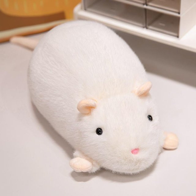 Niedliche kleine Maus Puppe Plüschtier, Stoffpuppe, 50cm - Bild 1
