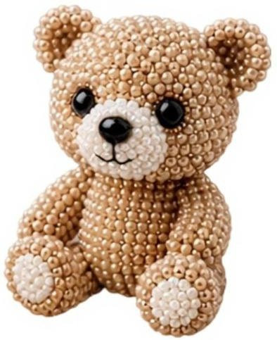 LydiaBlack DIY Tier-Perlen-Set, Tier-Bastelset, Bear, Set / Bundle - Bild 1