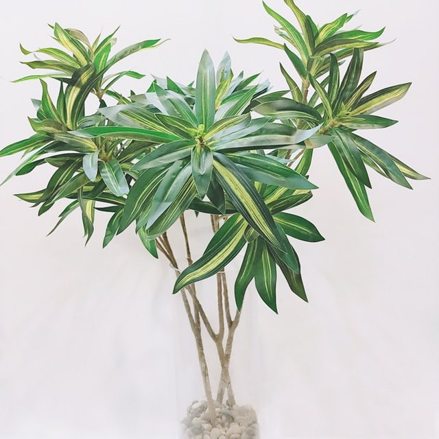 Künstliche Palme Kmitang in Grün, tropische Kunstpflanze aus Kunststoff für die Heimdekoration, Höhe: 75 cm - Bild 1