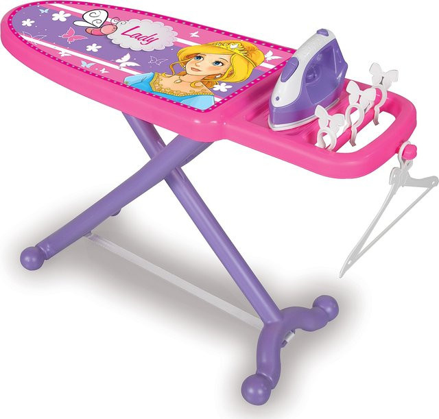 JAMARA Little Laundry Princess Bügelset, pink, 6-teiliges Set - Bild 1