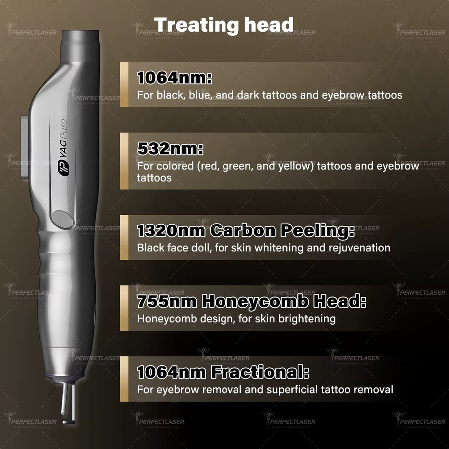 Perfectlaser Nd:YAG-Laser Tattooentfernungsgerät für Gesicht - Bild 4