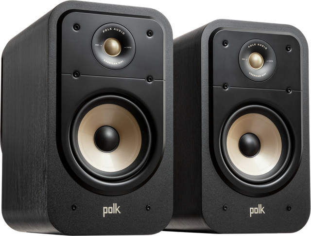Polk Signature Elite ES20 Regal-Lautsprecher Paar in Schwarz - Bild 1