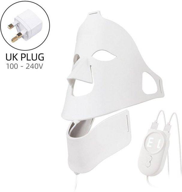 Binchi Health Technology LED Maske für Gesicht und Hals, Weiß, Unisex - Bild 1