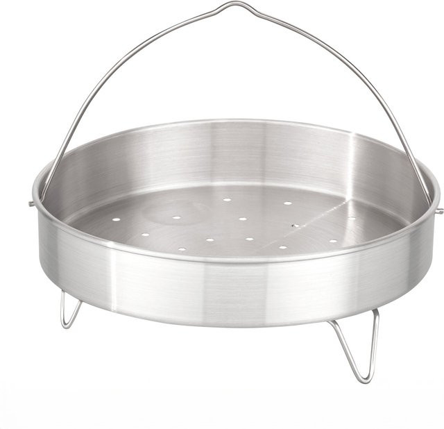 ELO Einsatz für Schnellkochtopf Praktike Plus XL und Mistral, Silber, Durchmesser: 22 cm - Bild 1