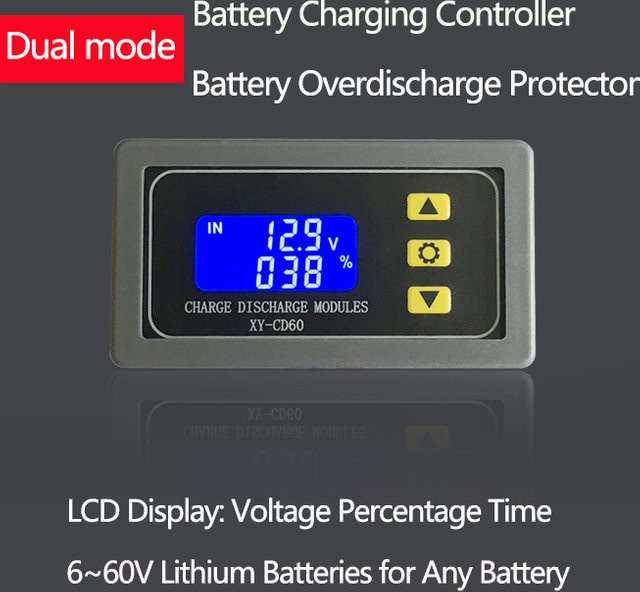 LOTHYE XY-CD60 Batterie-Ladesteuermodul mit DC-Spannungsschutz, Unterspannungs- und Depletionsschutz - Bild 1
