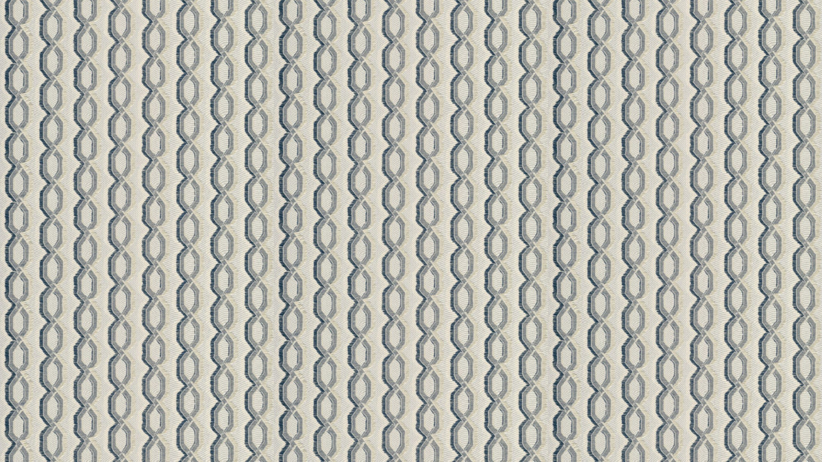 Arte Tapete Franges Porcelain in Weiß, Grau und Beige mit abstraktem geometrischem Muster aus Vlies - Bild 2