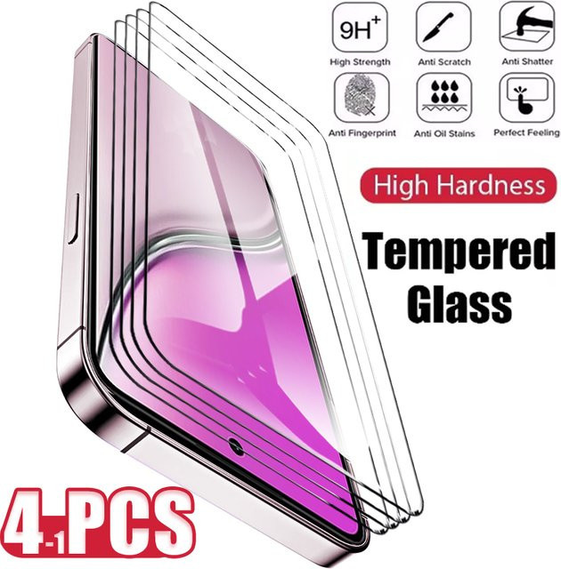 Gehärtetes Glas Display Schutz für Realme P1 P3 Pro P3x V60 Pro V50s C73 C71 C75 C75x C63 C61 C65 C67 C55 C35 C33 in Transparent - Bild 1