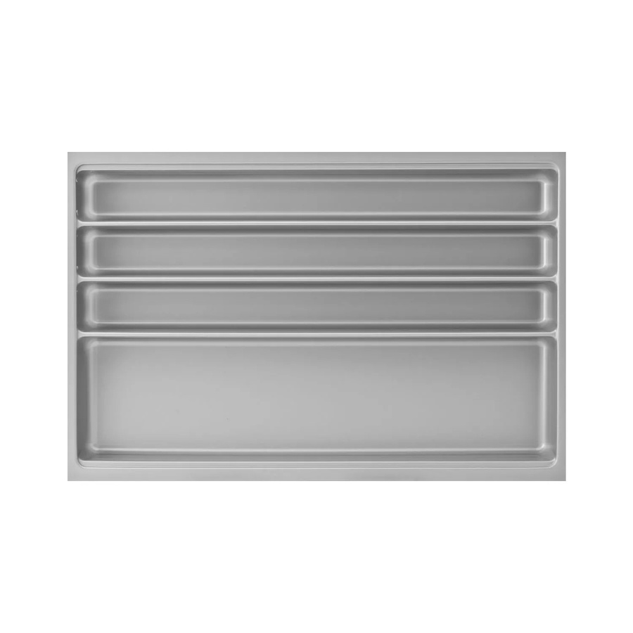 Agoform Besteckeinsatz Scoop-2 Schubladeneinsatz aus Kunststoff in Silber, B/T/H: 47,4 x 71,6 x 5,9 cm - Bild 2