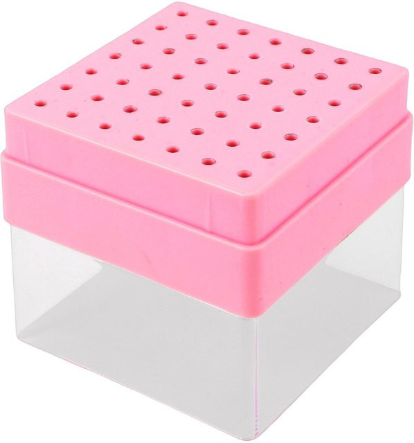 CosyHome Nagelbohrer-Halter Display-Koffer, Rosa - Bild 1