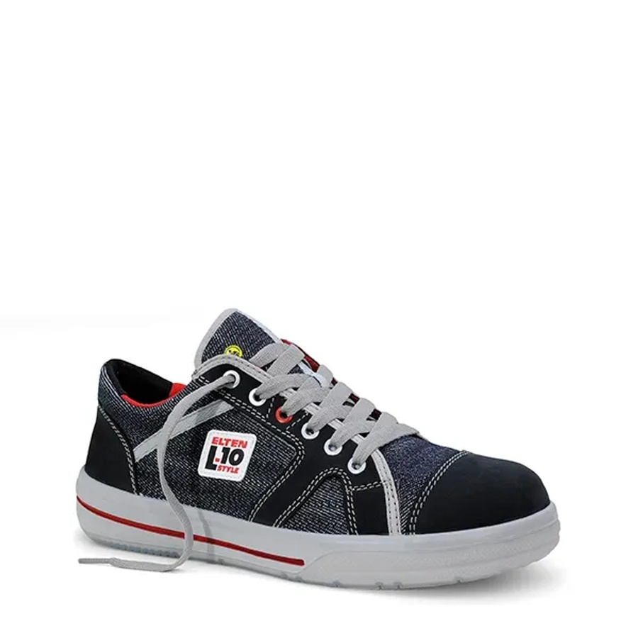 Elten Sicherheitshalbschuh Sensation Low ESD S2 in Schwarz-Grau Größe 37 - Bild 2