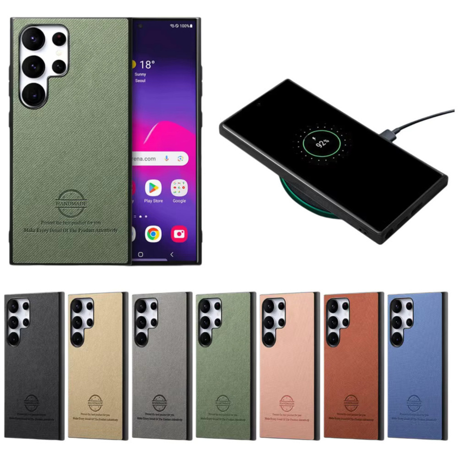 Stoßfeste Luxus Rüstung Schutzhülle für Samsung Galaxy S25 S24 FE S23 Ultra S22 S21 Plus A56 A55 A36 A54 A16 A16 M36 in Schwarz und Beige - Bild 5