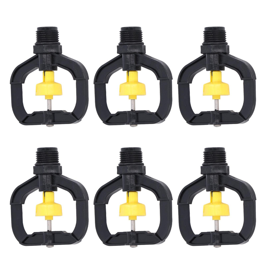 Neoglint 12er Set rotierende Bewässerungssprinkler aus Kunststoff mit G1/2-Außengewinde für Garten, Hof und Rasen - Bild 2