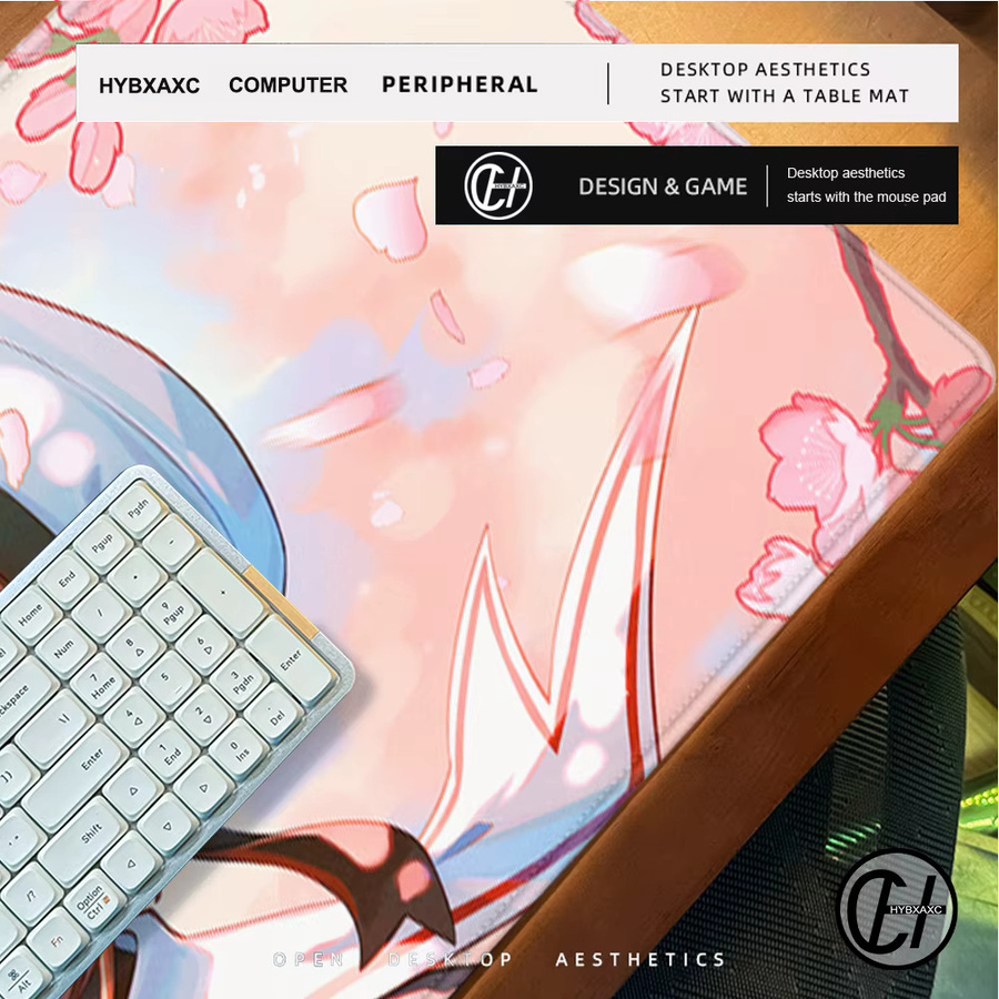 HYBXAXC Card Captor Sakura Gaming Mauspad in Multicolour für Computer und Tastatur - Bild 4